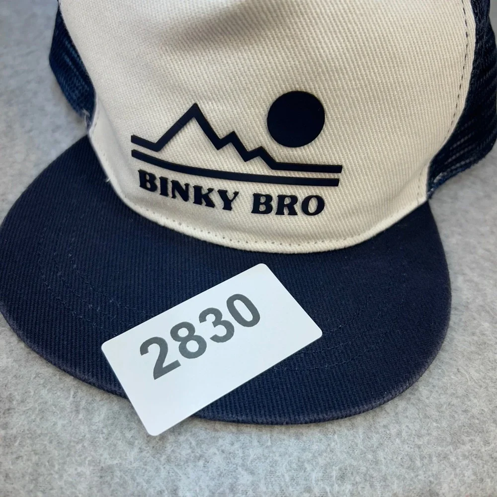 Mountain Sun Toddler Navy Binky Bro Trucker Hat Snapback Mesh Cap Toddler